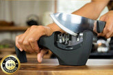 Knife Sharpener Manual 3 Stages Design Kitchen Steel Blade Edge Sharp Stock Safe Sharpening Tool